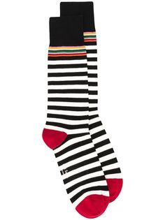 Paul Smith полосатые носки тонкой вязки