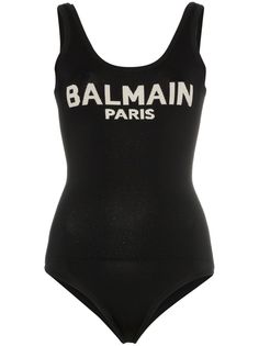 Balmain боди с логотипом