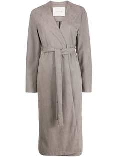 Mackintosh пальто Mauchline из искусственной кожи с поясом