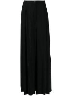 Dolce & Gabbana Pre-Owned брюки 1990-х годов широкого кроя со складками