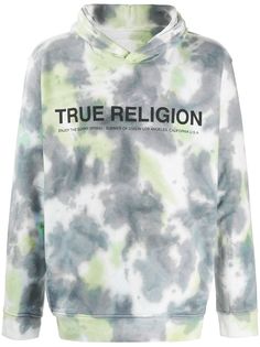 True Religion худи с принтом тай-дай