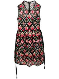 RedValentino платье Love Celebration с вышивкой