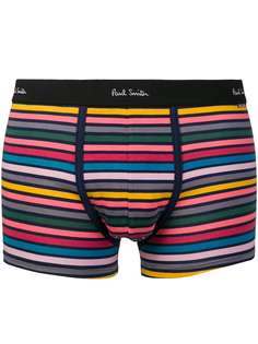 Paul Smith боксеры в полоску с логотипом