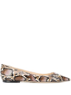 Jimmy Choo балетки Romy на плоской подошве