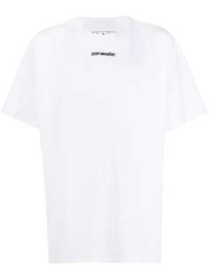 Off-White футболка с логотипом