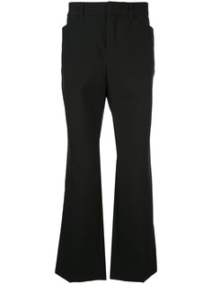 Saint Laurent расклешенные брюки