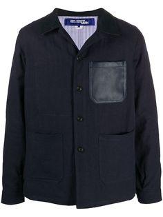 Junya Watanabe MAN куртка-рубашка с накладными карманами