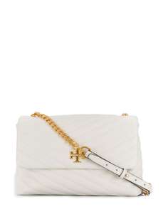 Tory Burch сумка на плечо Kira с откидным клапаном и узором шеврон