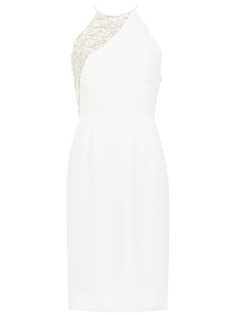 Gloria Coelho embroidered detail dress