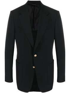 Tom Ford однобортный пиджак строгого кроя