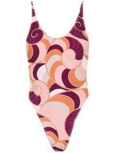 Adriana Degreas Nautilus printed swimsuit