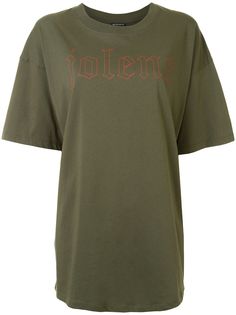 Ann Demeulemeester футболка Jolene с принтом