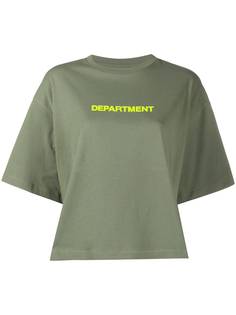 Department 5 футболка с принтом Department