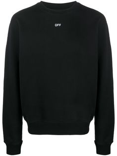 Off-White толстовка с логотипом