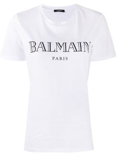 Balmain футболка с логотипом