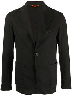 Barena однобортный пиджак с накладными карманами