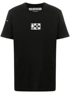 Off-White футболка с графичным принтом