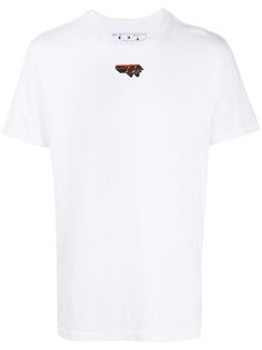 Off-White футболка с логотипом