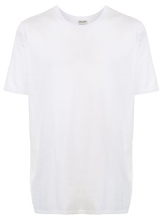 Saint Laurent футболка с круглым вырезом