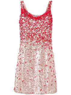 Blumarine декорированное короткое платье