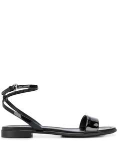 Prada лакированные сандалии