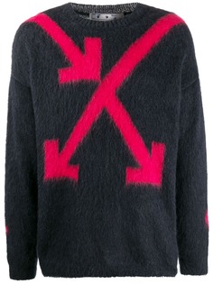 Off-White arrows intarsia jumper