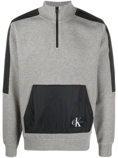 Calvin Klein Jeans толстовка с контрастными вставками и логотипом