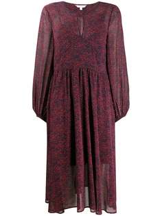 Tommy Hilfiger шифоновое платье миди с цветочным принтом
