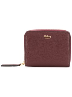 Mulberry кошелек зернистой фактуры на молнии