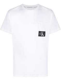 Calvin Klein Jeans футболка с круглым вырезом и нашивкой-логотипом