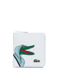 Lacoste кошелек с принтом и логотипом