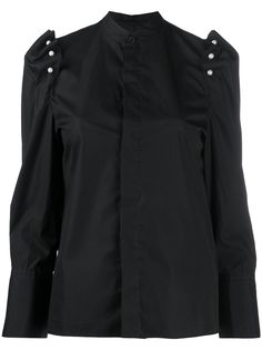 Comme Des Garçons Noir Kei Ninomiya рубашка с искусственным жемчугом