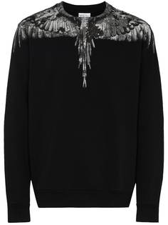 MARCELO BURLON COUNTY OF MILAN толстовка с принтом Wings