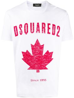 Dsquared2 футболка с круглым вырезом и логотипом