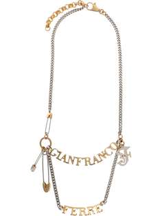 Gianfranco Ferré Pre-Owned колье 2000-х годов с подвеской