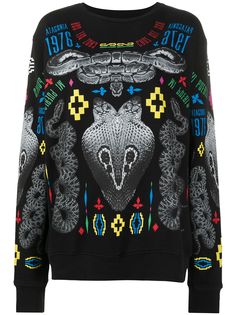 MARCELO BURLON COUNTY OF MILAN толстовка с графичным принтом