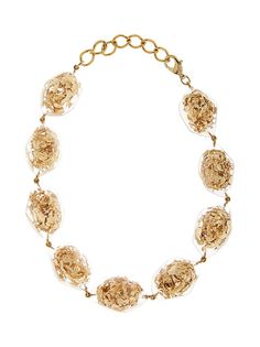 Oscar de la Renta колье Nugget