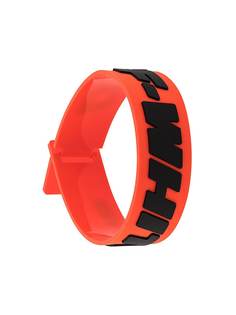 Off-White браслет с логотипом