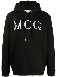 McQ Alexander McQueen худи с вышитым логотипом