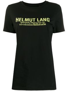 Helmut Lang футболка с логотипом