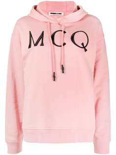 McQ Alexander McQueen худи с вышитым логотипом