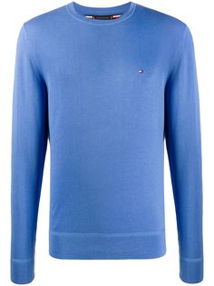 Tommy Hilfiger пуловер с вышитым логотипом