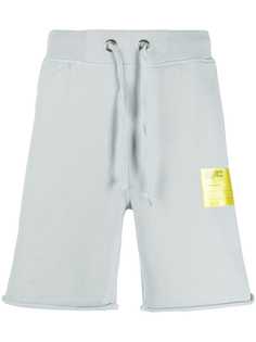 Helmut Lang спортивные шорты с контрастными вставками