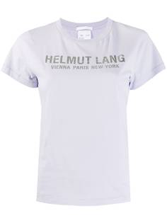 Helmut Lang футболка с короткими рукавами и логотипом