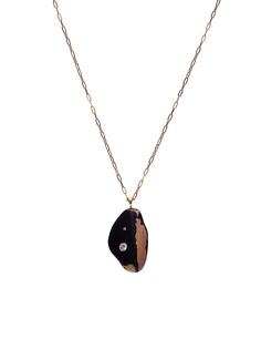 Cvc Stones колье Marbled из желтого золота с бриллиантами