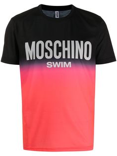 Moschino футболка с логотипом