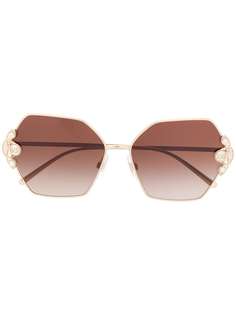 Dolce & Gabbana Eyewear солнцезащитные очки DG2253H0213 в оправе геометричной формы