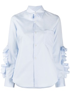 Comme Des Garçons Comme Des Garçons рубашка с оборками на рукавах