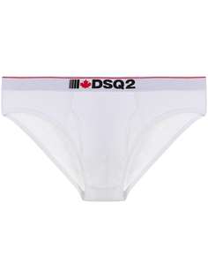 Dsquared2 трусы-брифы с логотипом