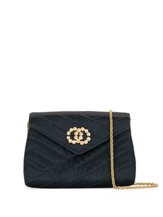 Chanel Pre-Owned сумка на плечо 1992-го года с логотипом CC